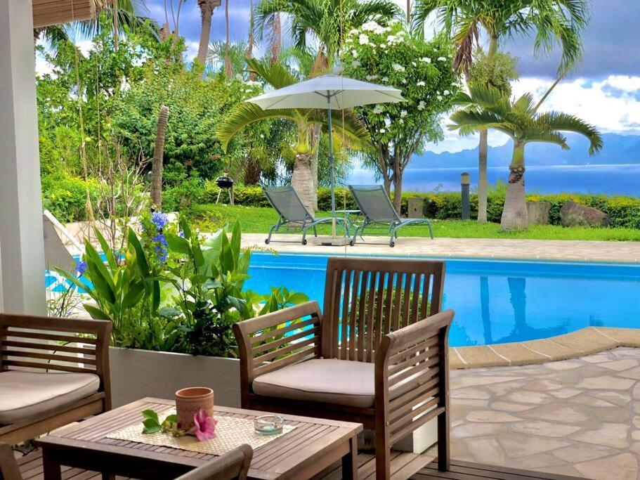 Chambre Totalement Equipee Avec Vue Imprenable!!! Punaauia  Luaran gambar
